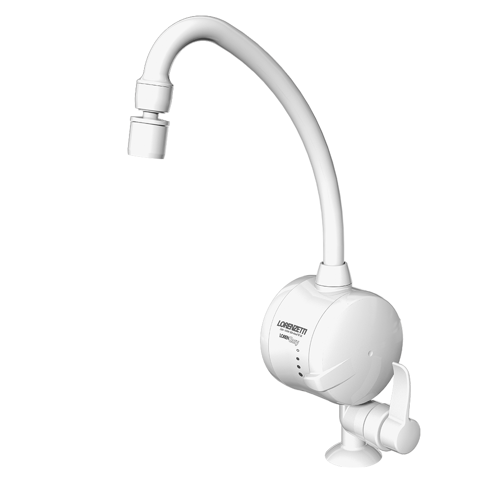 Torneira Eletrônica Loren Easy Mesa 127V Branco Lorenzetti